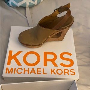 Michael Kors platform clogs